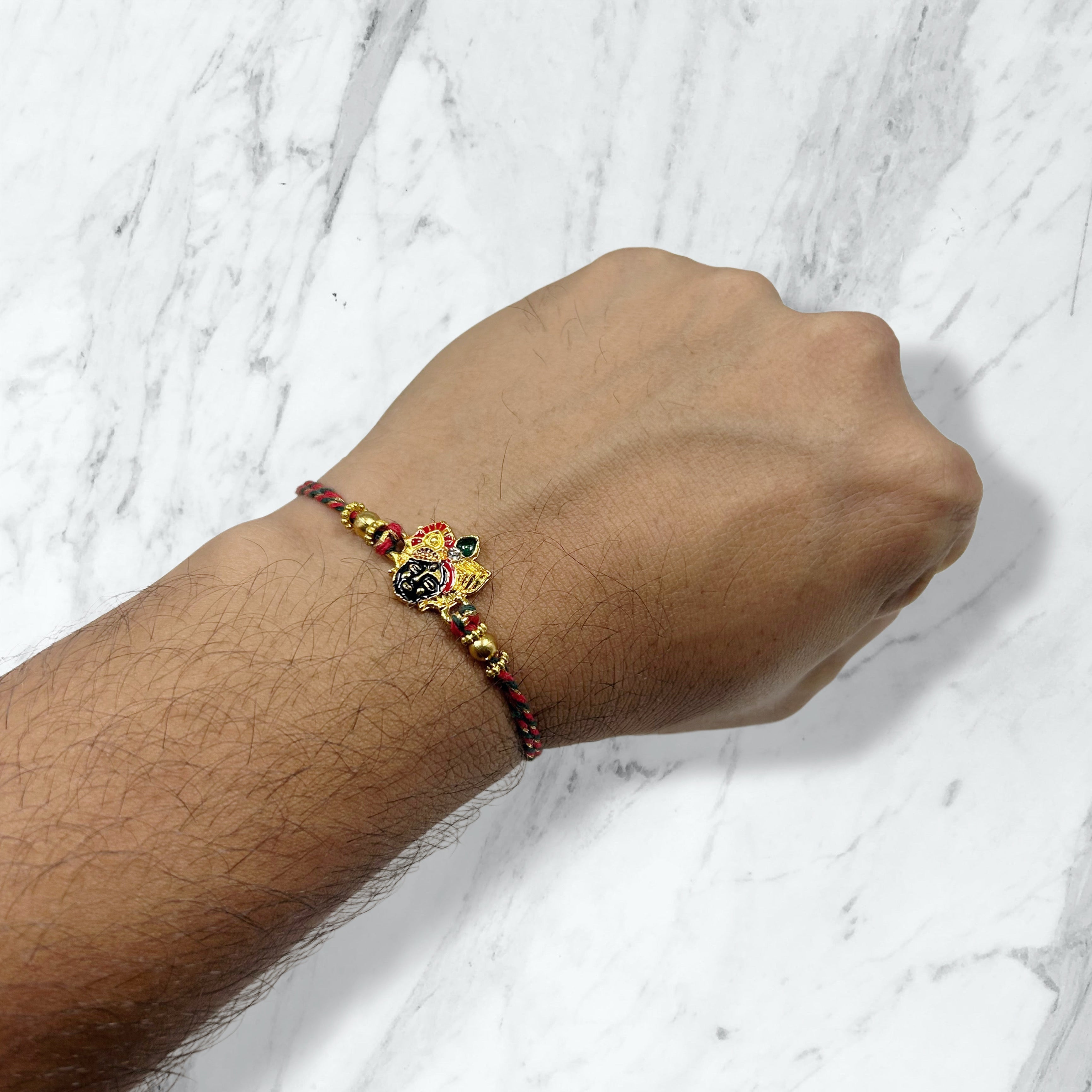 Khatu Shyam Meenakari Resham Rakhi
