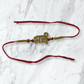 Golden "Bhai" Devanagari Script Rakhi