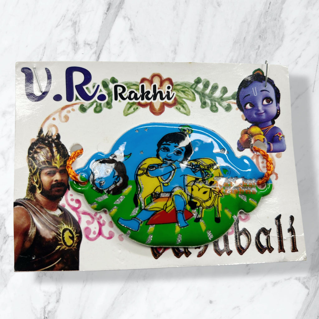 Little Krishna Cartoon Kids Rakhi