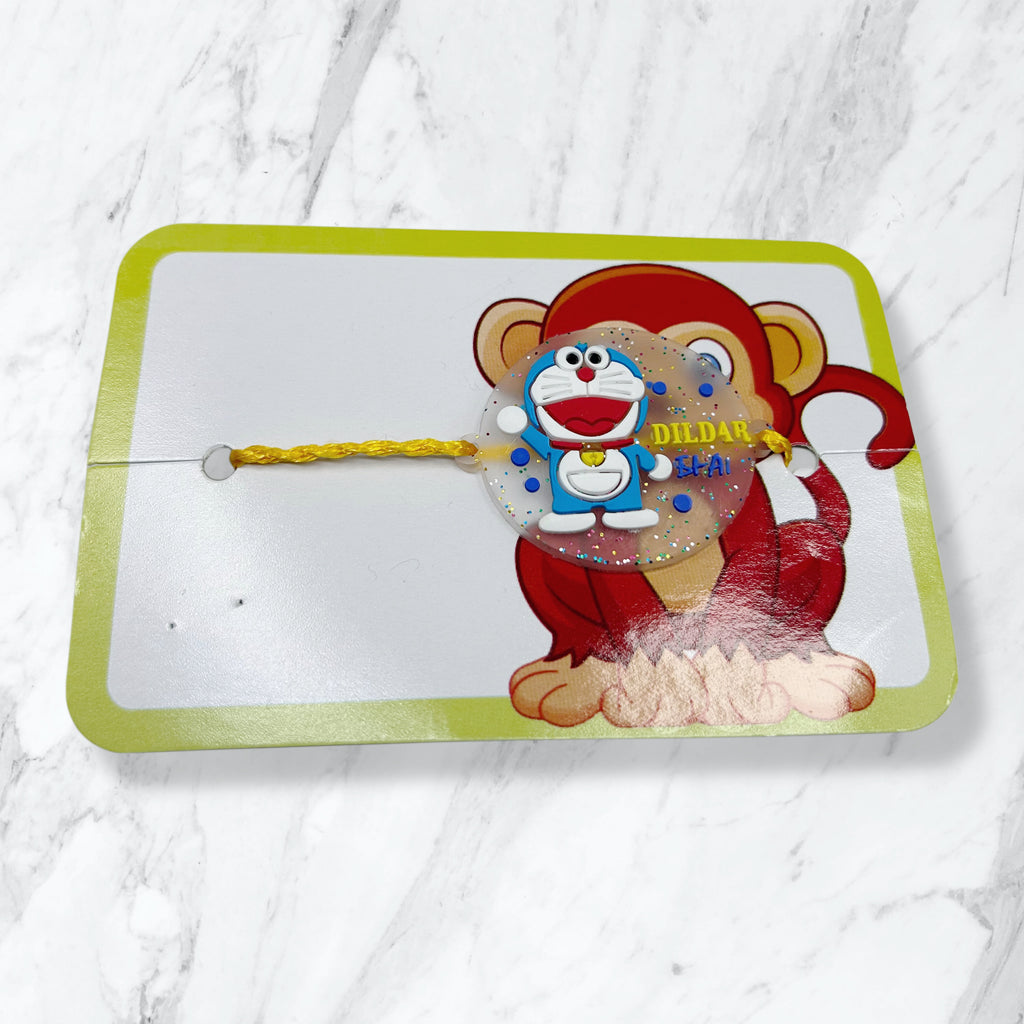 Doraemon "Dildar Bhai" Cartoon Kids Rakhi