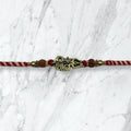 Shiv Om Trishul Rudraksha Rakhi