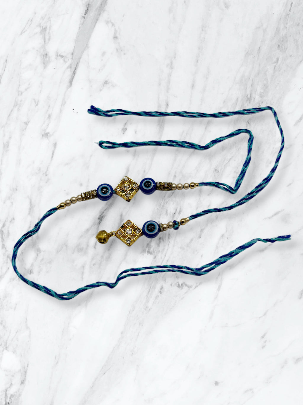 Nazar Battu & Kundan Bhaiya Bhabhi Rakhi Set