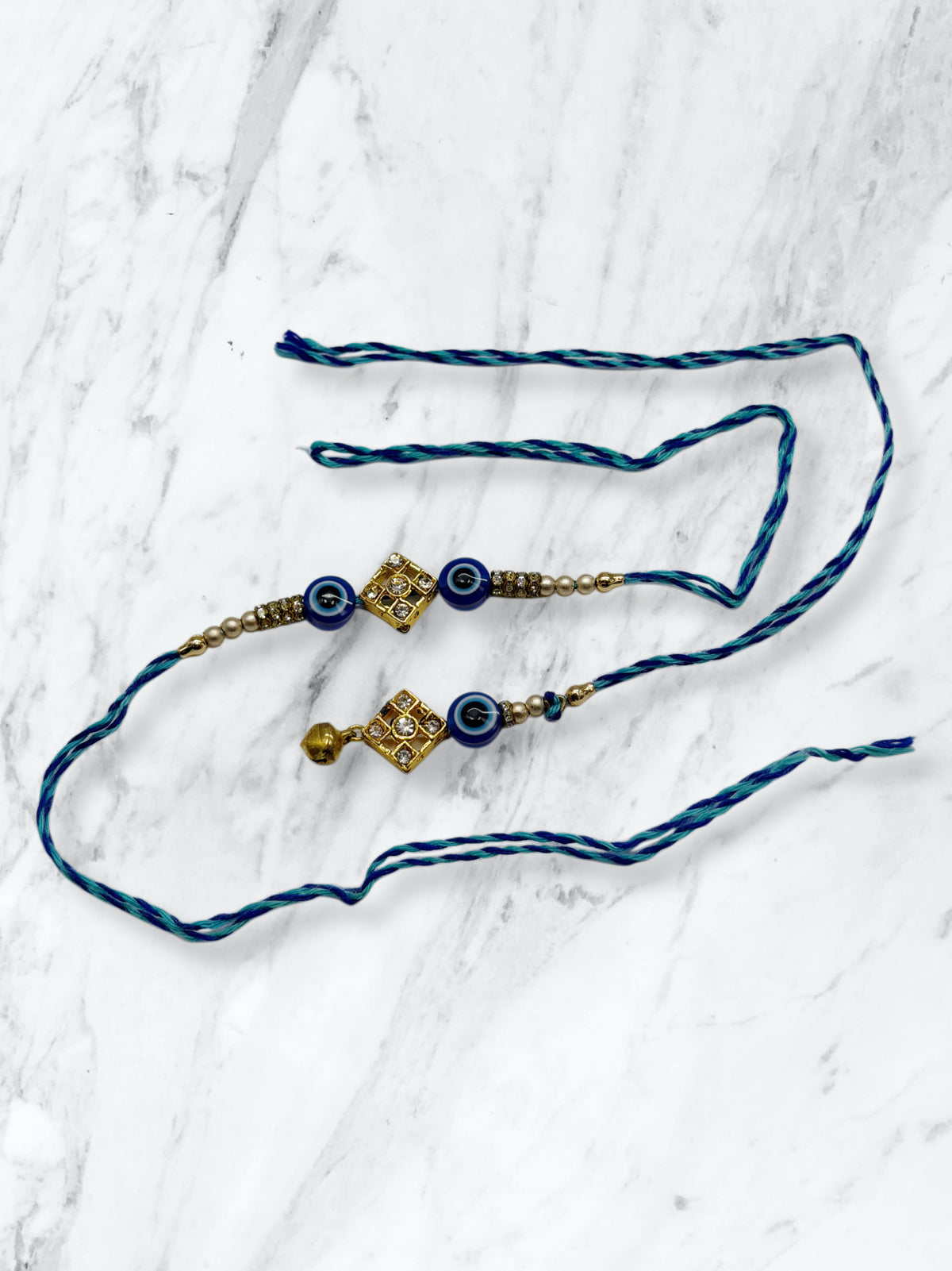 Nazar Battu & Kundan Bhaiya Bhabhi Rakhi Set