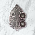 Leaf Pooja Thali with Dual Vatis